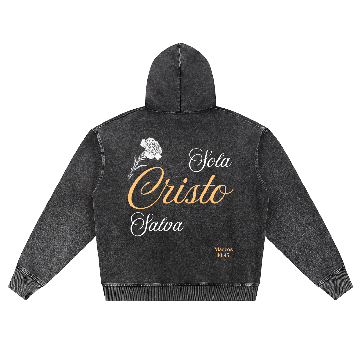 Sola Cristo (ES) | Oversized Zip-Up Hoodie