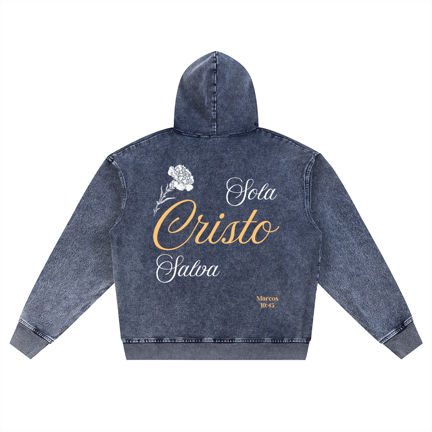 Sola Cristo (ES) | Oversized Zip-Up Hoodie