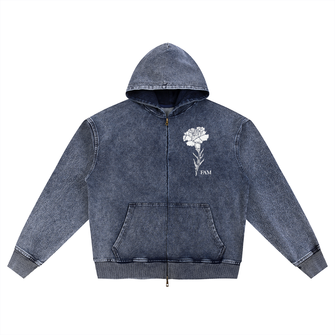 Sola Cristo (ES) | Oversized Zip-Up Hoodie