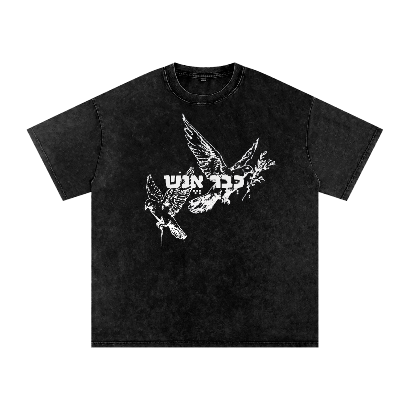 Bar Enash (Hb) | Snow Washed Oversized T-Shirt