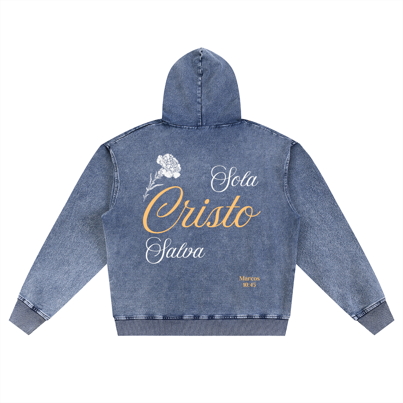 Sola Cristo (ES) | Oversized Zip-Up Hoodie