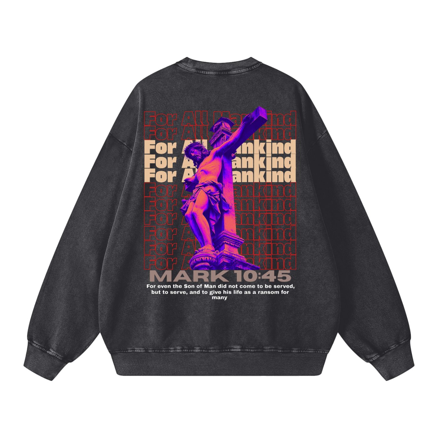 Mark 10:45 | Oversized Sweatshirt