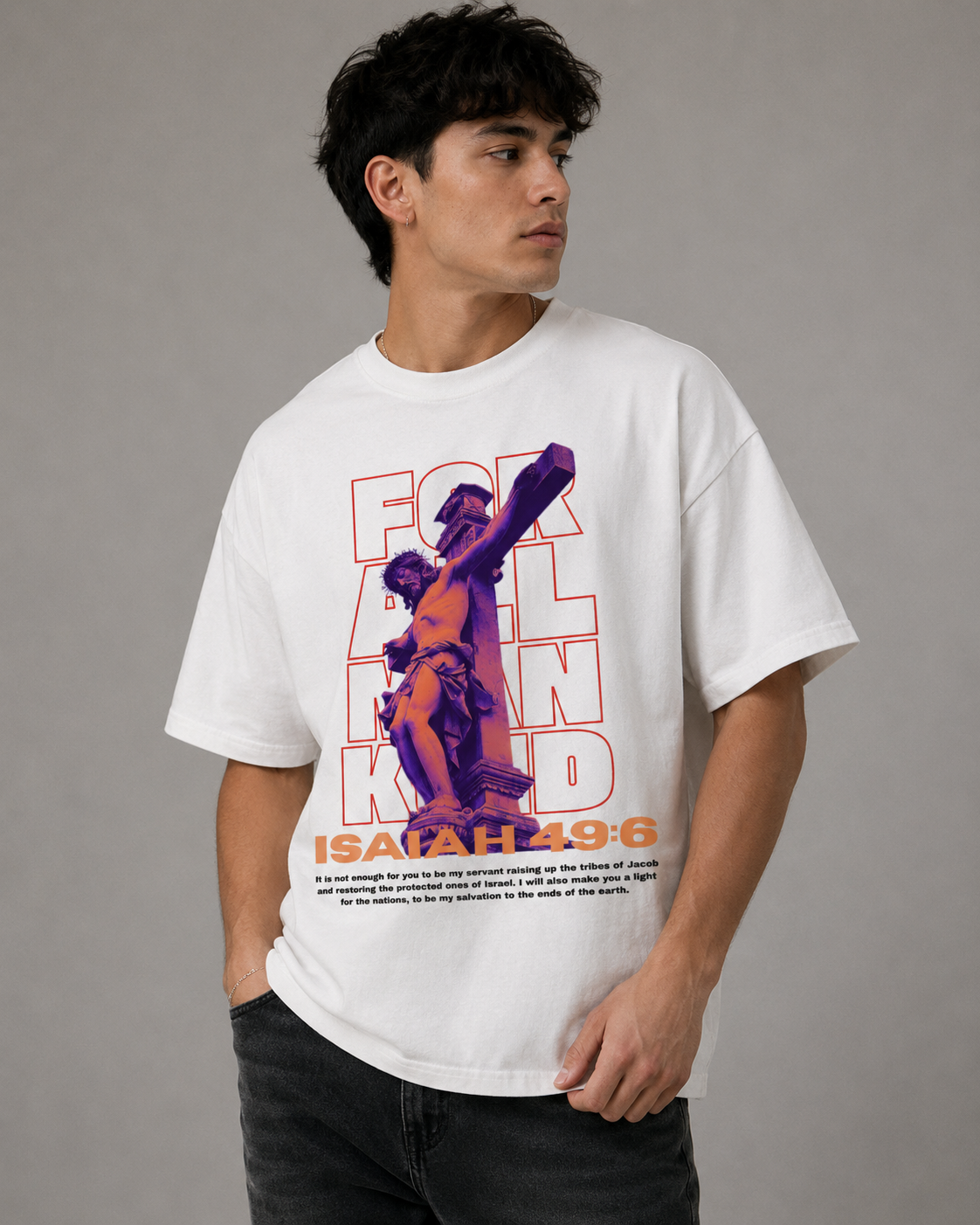 Isaiah 49:6 | Heavyweight T-Shirt (white)