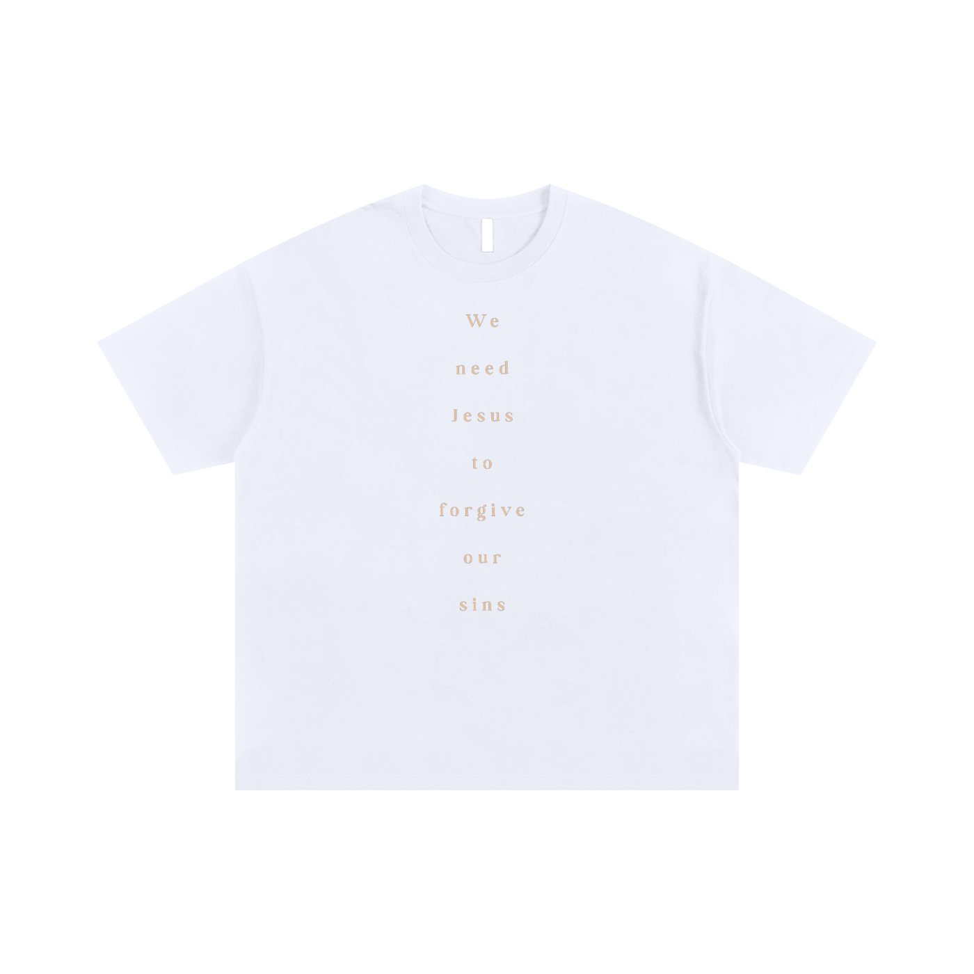 We Need Jesus | Oversized T-Shirt