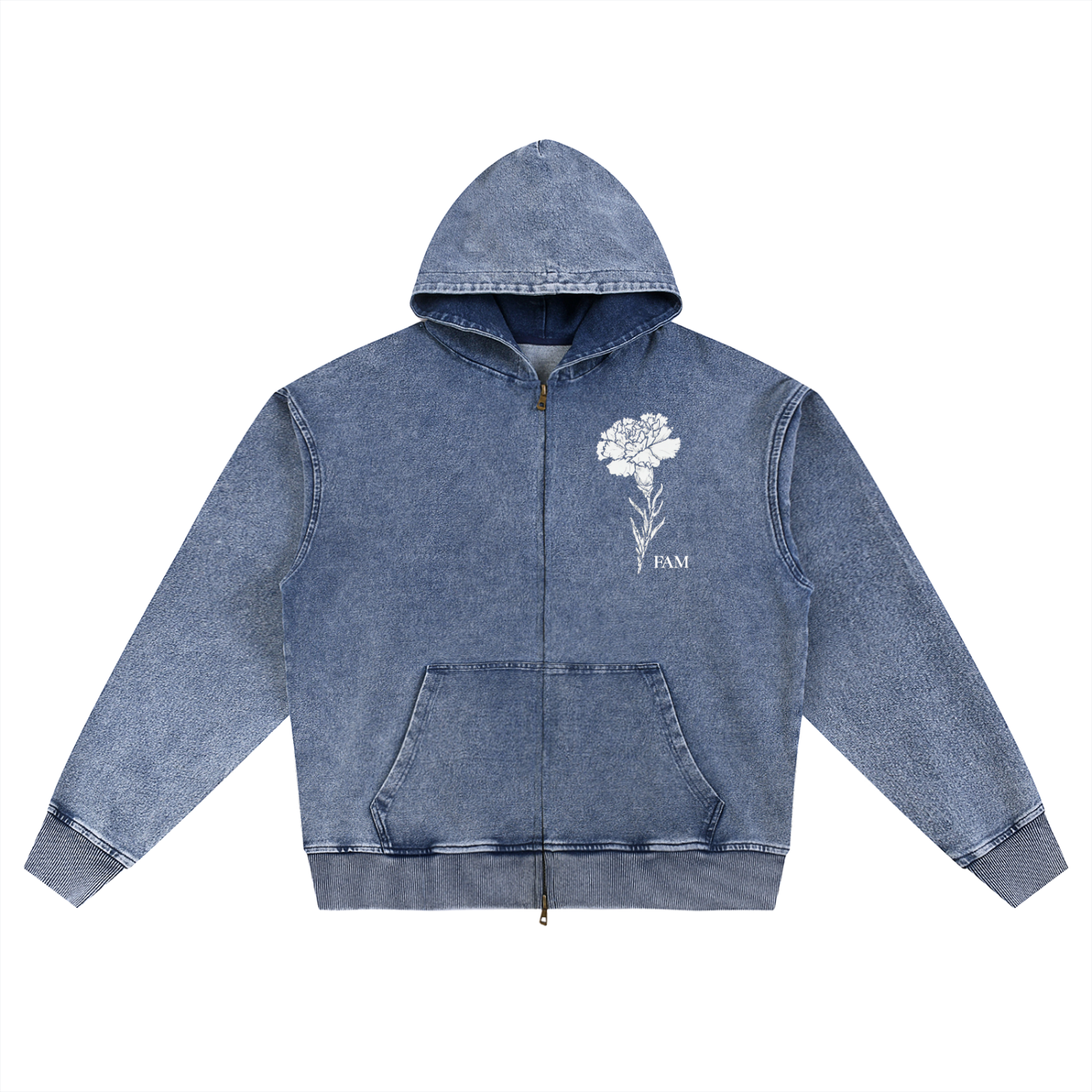 Sola Cristo (ES) | Oversized Zip-Up Hoodie